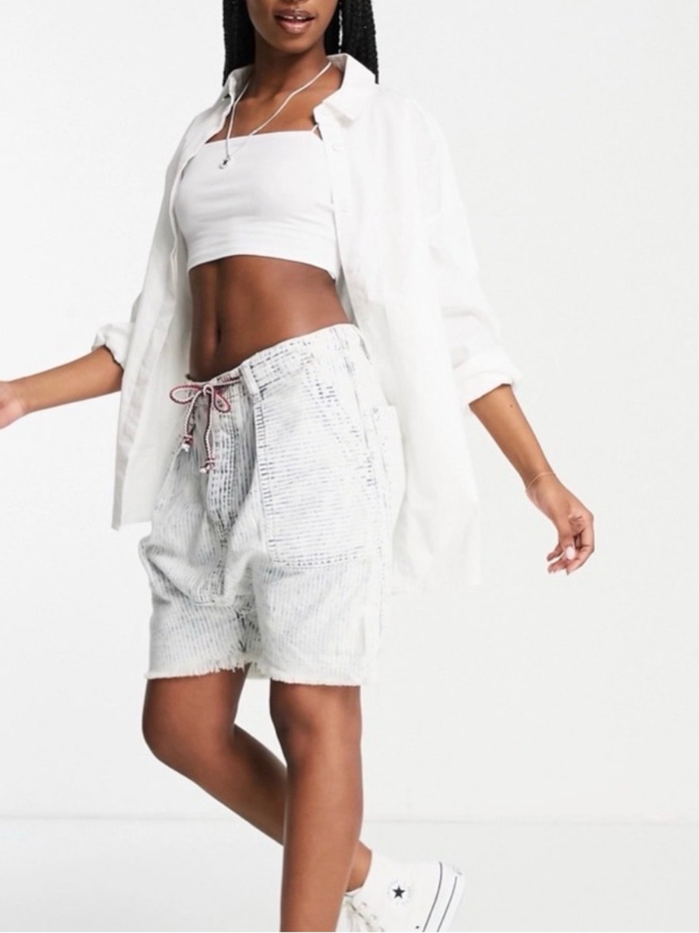NWOT Free People Easy Rider harem shorts